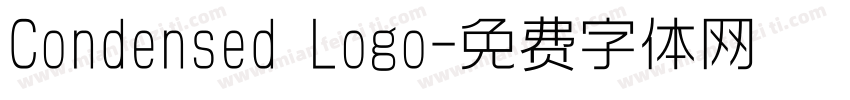 Condensed Logo字体转换